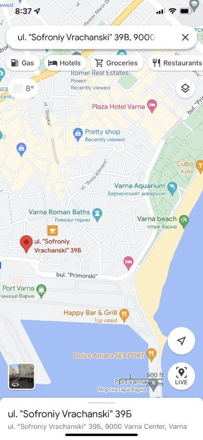 New Luxury Furnished Apartment - Beach, Varna Center & Fast Wi-Fi ภายนอก รูปภาพ